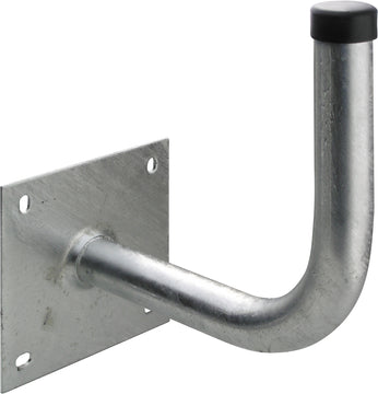 Schwaiger Wandhalter für Offset Antennen, silber, 60–90 cm Ø