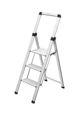 Hailo Selekta by Hailo Basicline design DK40 Alu-Trittleiter, 3-stufig