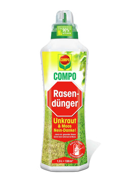 COMPO EREG Moos- und Unkraut-Rasendünger flüssig, 1,3 l