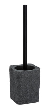 WENKO Villata WC-Garnitur grau aus Polyresin, stehend