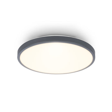 BRILONER Leuchten Deckenleuchte Opal anth. LED, Dekorblende 3000K