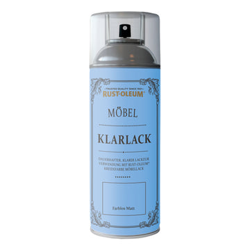 Mathys® Kreidefarbiger Möbelsprühlack 400 ml Klarlack, wasserbasiert