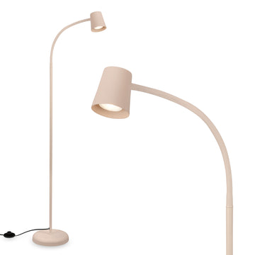 BRILONER schwenkbare Stehleuchte beige IP20 9 W (ohne Leuchtmittel) GU10