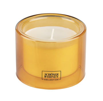 Schöner Wohnen Duftkerze M Vanilla im Glas orange