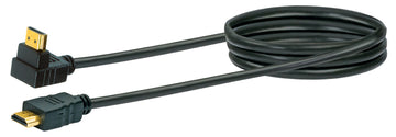 Schwaiger HDMI-Winkelkabel 90°, schwarz