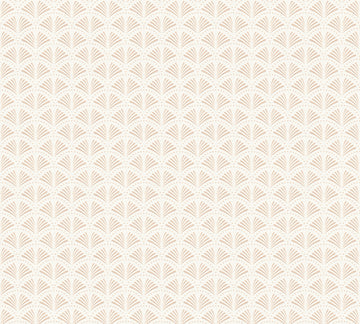 A.S. Création Vliestapete Design Dschungel Gold-Weiß, fächer klein
