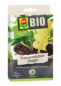 COMPO BIO Trauermückenfänger, insektizidfreie Leimfalle (5 Stk.)