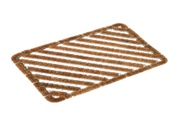 ASTRA Coco Brush Standard Türmatte aus Kokos, natur – 40x60 cm
