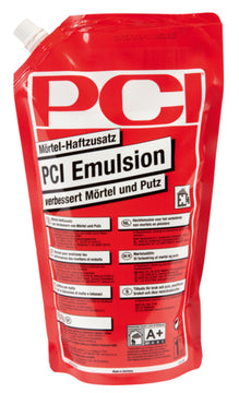 PCI Emulsion Mörtel-Haftzusatz 1 kg Standbodenbeutel Eimer