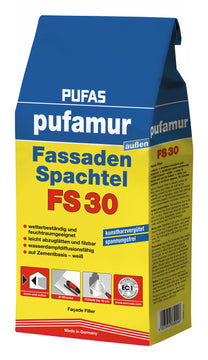 Pufas Pufamur Außen-Spachtel 5 kg, kunstharzvergütete Zementspachtelmasse