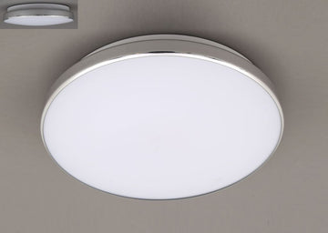 Briloner Brilo Bath Deckenleuchte, LED-Platine 18 W in weiß/chrom, IP44