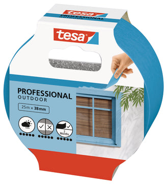 Tesa Profi-Malerband für den Außenbereich, 38 mm Breite, 25 m Länge