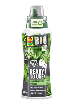 COMPO BIO Ready-to-use Grünpflanzendünger, organischer Flüssigdünger 0,5 l