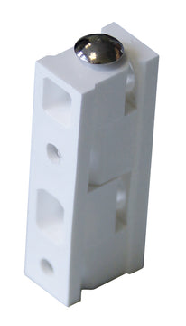 HSI Möbelband Nylon in Eiche, Scharnierband 40 x 16 x 10 mm, 2-teilig