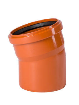 Ostendorf Kunststoffe KGB Bogen DN 125 orangebraun PVC