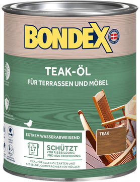 Bondex Teak-Öl teak für außen, offenporig, Gebinde