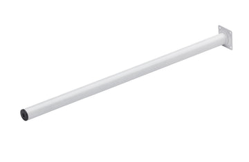 CONMETALL Möbel-Fuß weiß, rund Ø30 x 900 mm