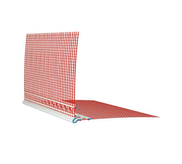 Baumit Eckwinkel-PVC mit Abzugskante 2 m, inkl. Steckverbinder