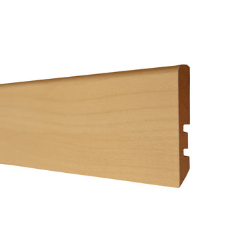 DÖLLKEN MDF Sockelleiste flach 60, Buche hell, 2,5 m