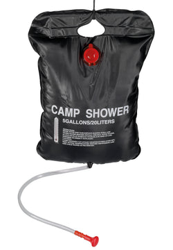 Super-Solardusche ca. 20 l schwarz, Happy People Gartendusche Solar