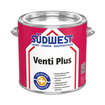 SÜDWEST Venti Plus Universallack 9110 weiß, seidenglänzend 2,5 l