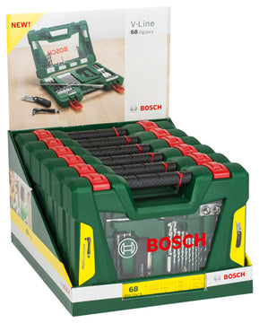 Bosch V-Line Bohrer- und Bit-Set, 68-teilig DIY gemischt
