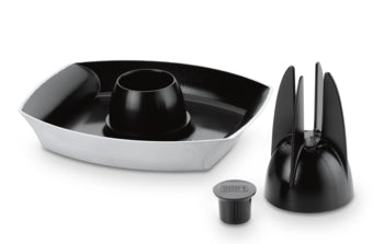 weber Deluxe Geflügelhalter, passende Schalen/Modelle, Kappe & Ständer