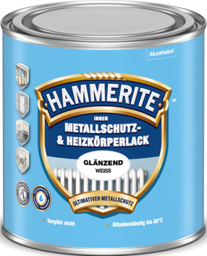 Hammerite Metallschutzlack weiß Heizkörper (500 ml)