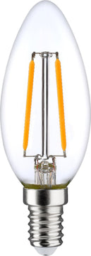 LightMe LED-Filament Kerzenlampe C35 warmweiß, E14, 4 W