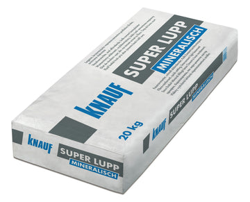 Knauf Super Lupp mineralischer Kalk-Zement-Leichtputz, 1,5 mm, 20 kg