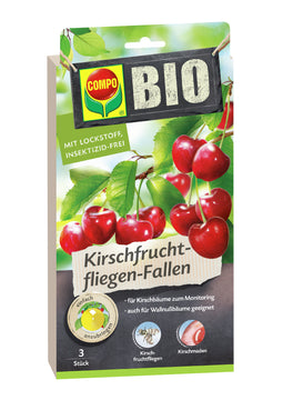 COMPO Bio Kirschfruchtfliegen-Fallen, 3 Stück
