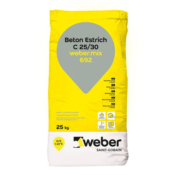 weber.mix 692 Beton-/Estrichmörtel C25/30, 25 kg (innen & außen)