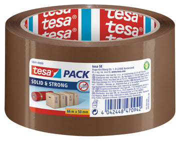 tesapack® Solid & Strong Verpackungsband 66 m x 50 mm