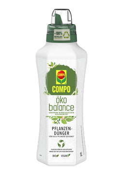 COMPO öko balance Pflanzendünger als Bio-Flüssigdünger, 1 l