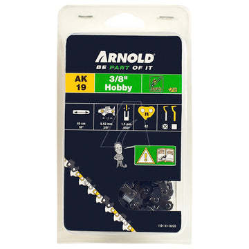 ARNOLD Sägekette 3/8LP, 1,3 mm, 62 TG, Länge 450 mm