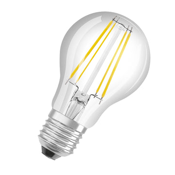 LEDVANCE Ultra CLA40 LED-Lampe klar Filament, warmweiß 3000K (E27)