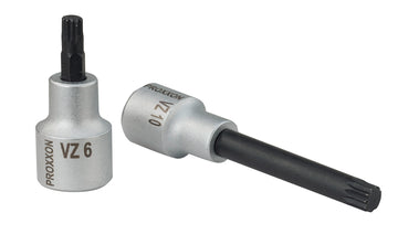 Proxxon Bithalter 1/2" Vierkant mit Länge 100 mm für Bohr-, Meißel- & Fräsarbeiten