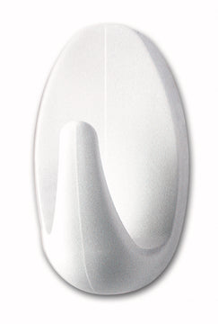 Tesa Powerstrips® Haken Oval weiß, 3 Stück