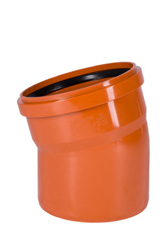 Ostendorf Kunststoffe KGB Bogen DN 200 aus PVC, orangebraun