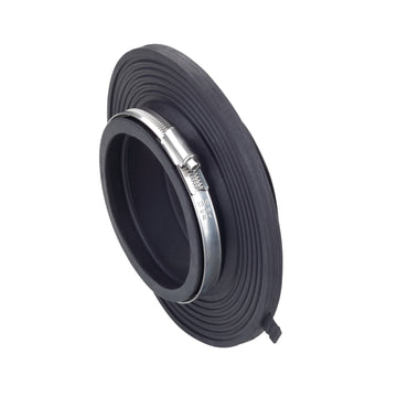 FRÄNKISCHE Kabuflex Mauerkragen-Set DN 160, Dichtungseinsatz EPDM, schwarz