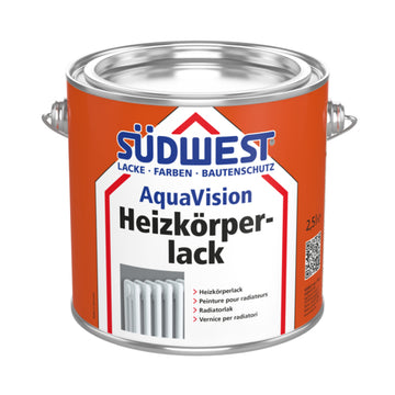 SÜDWEST AquaVision Heizkörperlack 9110 weiß, 0,75 l