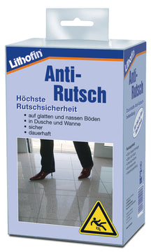 Lithofin Anti-Rutsch-Set 250 ml Fluid, Vorreiniger, 2 Schwämme + Handschuhe