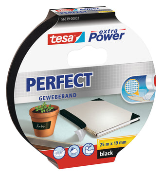 Tesa Gewebeband Extra Power Perfect, 19 mm 25 m