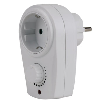UNITEC Zwischenstecker mit Dimmer, weiß