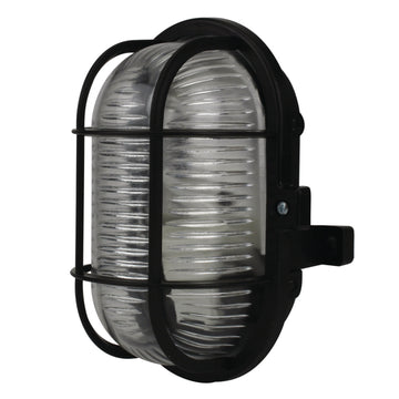 INTER-UNION Ovalleuchte, 60 W, PVC-Umfassung