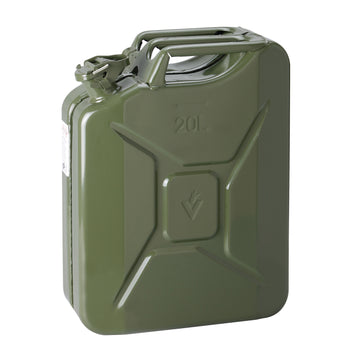 UNITEC Benzinkanister aus Stahlblech mit UN-Zulassung, 20 l