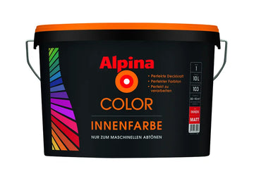ALPINA Innenfarbe matt BASIS2, Basis/Color Tinting, 10 l