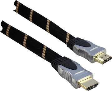 SCHWAIGER HDMI-Kabel HQ mit Gewebe 1,5 m High Speed Ethernet
