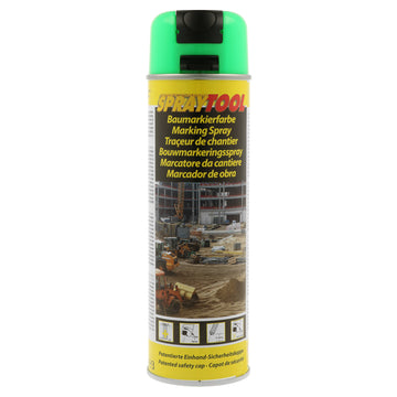 DUPLI-COLOR Markierungsspray leuchtgrün, 500 ml Spraytool