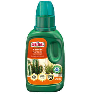Substral Kakteen Nahrung, mineralischer Flüssigdünger für Innen, 250 ml